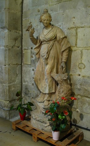 상스의 성녀 골룸바_photo by Racinaire_in the Church of Sainte-Colombe in Chevilly-Larue_France.JPG